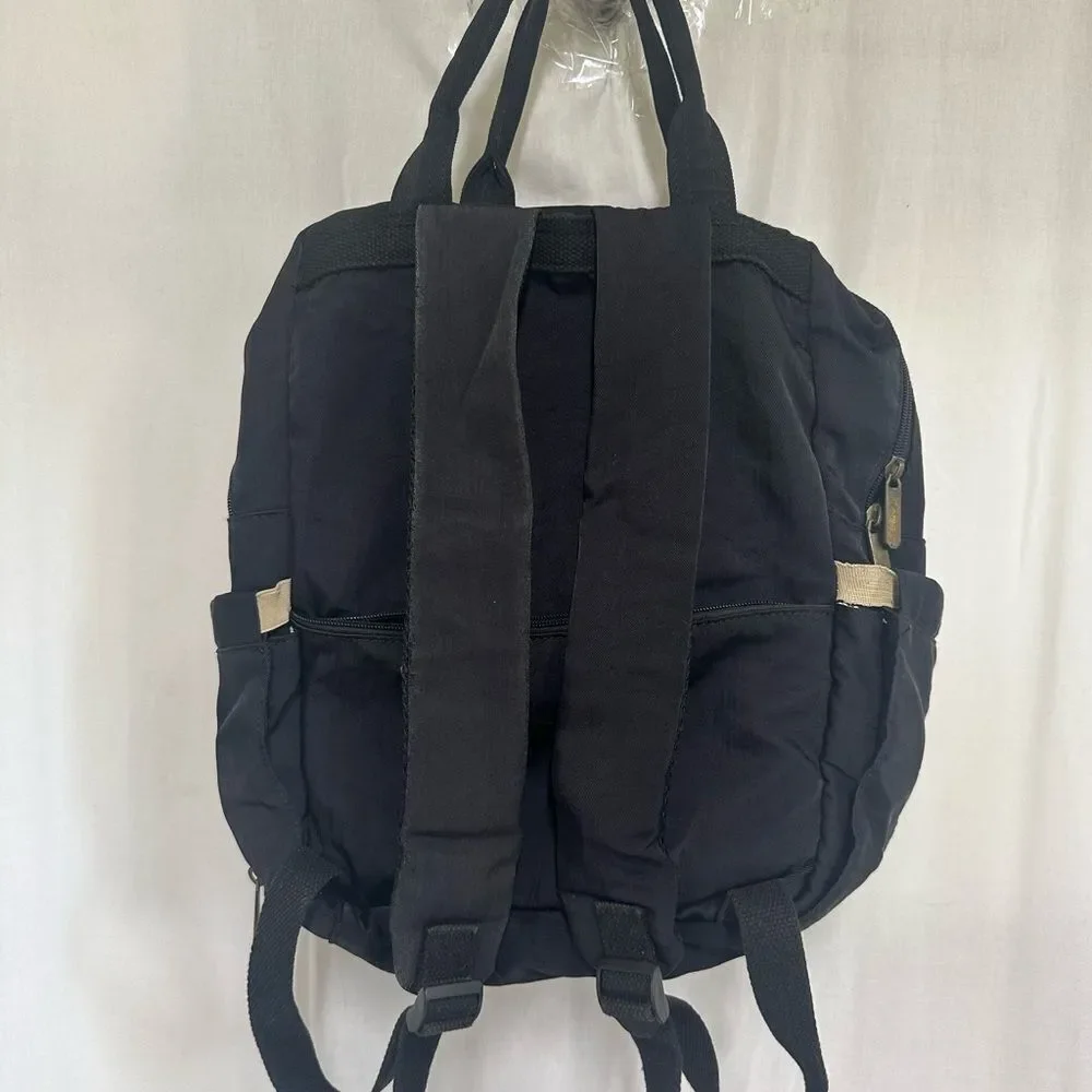 ZaZa Baby Black Diaper Bag Backpack Organizer Waterproof Travel
